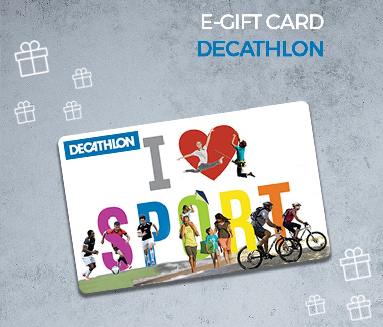 50 Decathlon e-gift card (valid online 